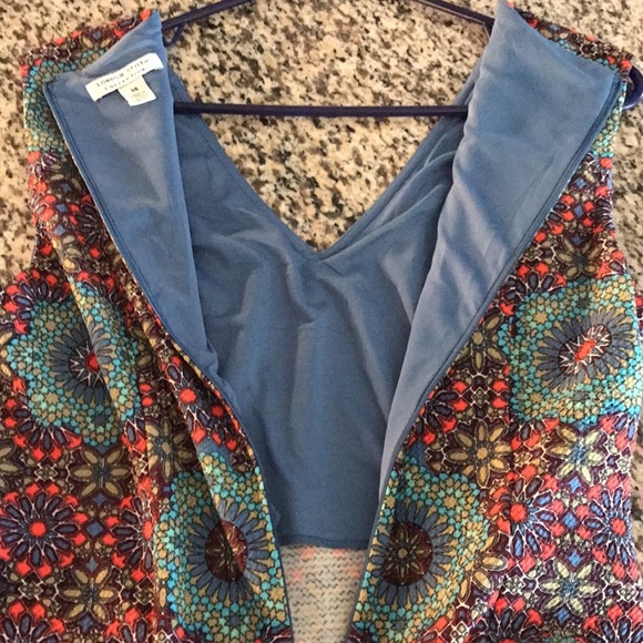 London Style Fit and Flare Dress - Picture 6 of 6